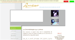 Desktop Screenshot of luminux-france.com
